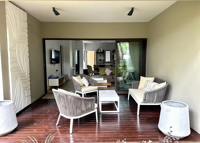 Haustierfreundliches Charmant Appartement, Domaine Des Alizees, Grand-Baie